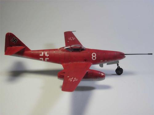 hb 1/72 me262a-1改u4大炮鸟