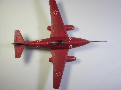 hb 1/72 me262a-1改u4大炮鸟