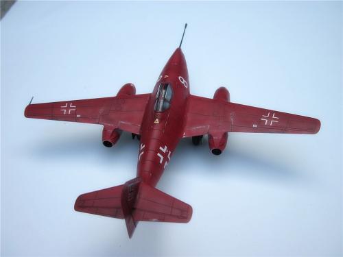 hb 1/72 me262a-1改u4大炮鸟